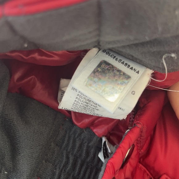 Dolce & Gabbana Ski Milano Italy Red Snow Pants - Picture 8 of 9